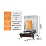 Shawarma Machine Gas 5400 Commercial Professional Custom Gas Doner Kebab Making