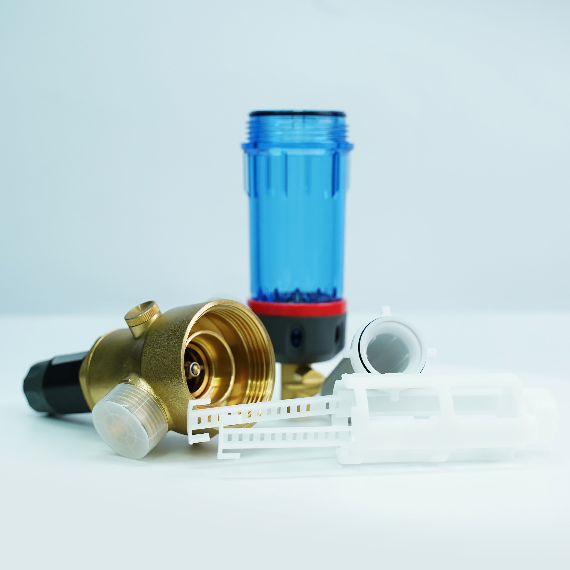360 Degree 1.36kgs Water Pre Filter Whole House Pre Filter