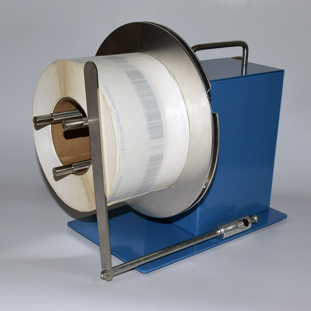 Two-way synchronous label rewinder automatic rewinding machine auto counter External label rewinder
