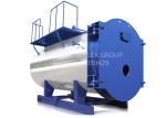 1 Ton Dual Fuel Steam Boiler 10 Bar Shell Type Boiler Low Heat Loss