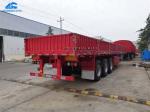 ABCO Brake Q345 Steel Cargo Semi Trailer With 12pcs Tire