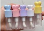 Cute Lip Gloss Bottle Empty Tube 4ml White Yellow Purple pink Blue Lip Gloss