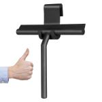 Black Silicone Window Squeegee For Shower Glass Mirror Snow Cleaner