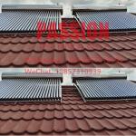 201 Stainless Steel Vacuum Tube Solar Water Heater 304 Outer Tank Solar Pool