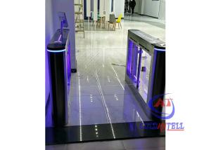 Wholesale Face Recognition Glass Flap 2.2m Swing Barrier Gate from china suppliers