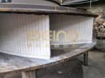 Ceramic Patch Wear-Resistant Pipe In Cement Plant