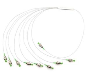 Wholesale FC APC Fiber Optic Cable Splitter 0.9mm G657A Stainless Steel Tube Type from china suppliers