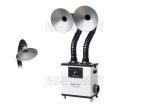 Double Arms Laboratory Fume Extractor Active Carbon Filter for Air Cleaning