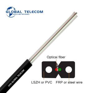 Wholesale GJYXFCH Flat Drop Fiber Cable FRP / Steel Wire 1 Core 2 Core from china suppliers