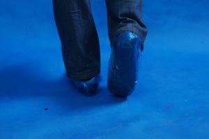 Wholesale Protective Disposable Shoe Covers , Impervious Medical Disposable Shoe Booties from china suppliers