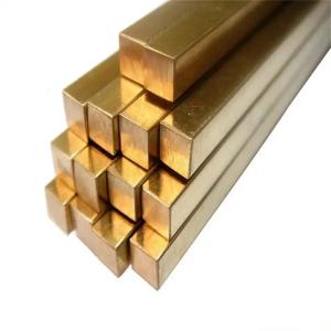 Wholesale 20x20mm Square Round Copper Rod Bar Flat Hex Pure Copper H90 H96 from china suppliers