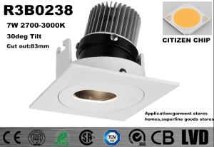 Wholesale 3 Years Warranty Interior LED Spot Downlights Home COB LED Recessed Spotlights from china suppliers