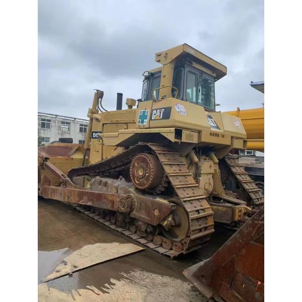 Original Original Paint Cat D9R Bulldozer , Used Road Construction Machinery