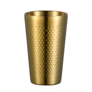Wholesale Double Wall Stainless Steel Cups Mug For Beer Coffee Drinking 5oz 450ml from china suppliers