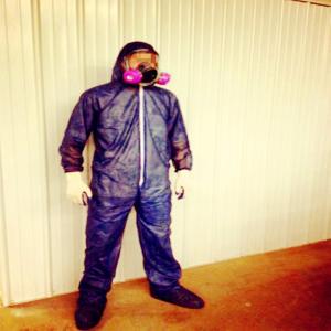 Wholesale 55gsm Disposable Coverall Man Protective Clothing Waterproof from china suppliers