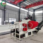 Heavy Duty Waste Tree Branch Drum Wood Chipper Machine 110KW