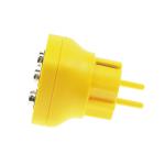 ESD Plastic 3 X 10mm Stud EU EBP Earth Bonding Plug