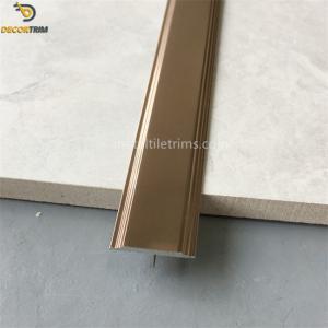 Wholesale Flooring T Shaped Transition Strip Polish Rose Red 20mm Width ODM from china suppliers