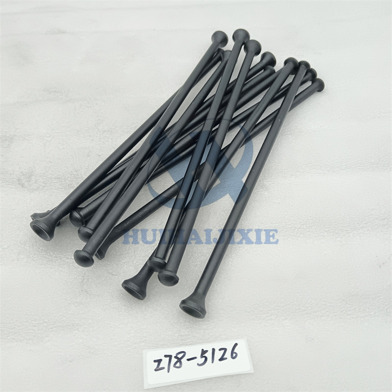 Steel 311mm Long Steel Valve Push Rod 278-5126 294-1716 for Engine C4.4 C6.6 C7.1 Excavator 313D 323D 319D 320D