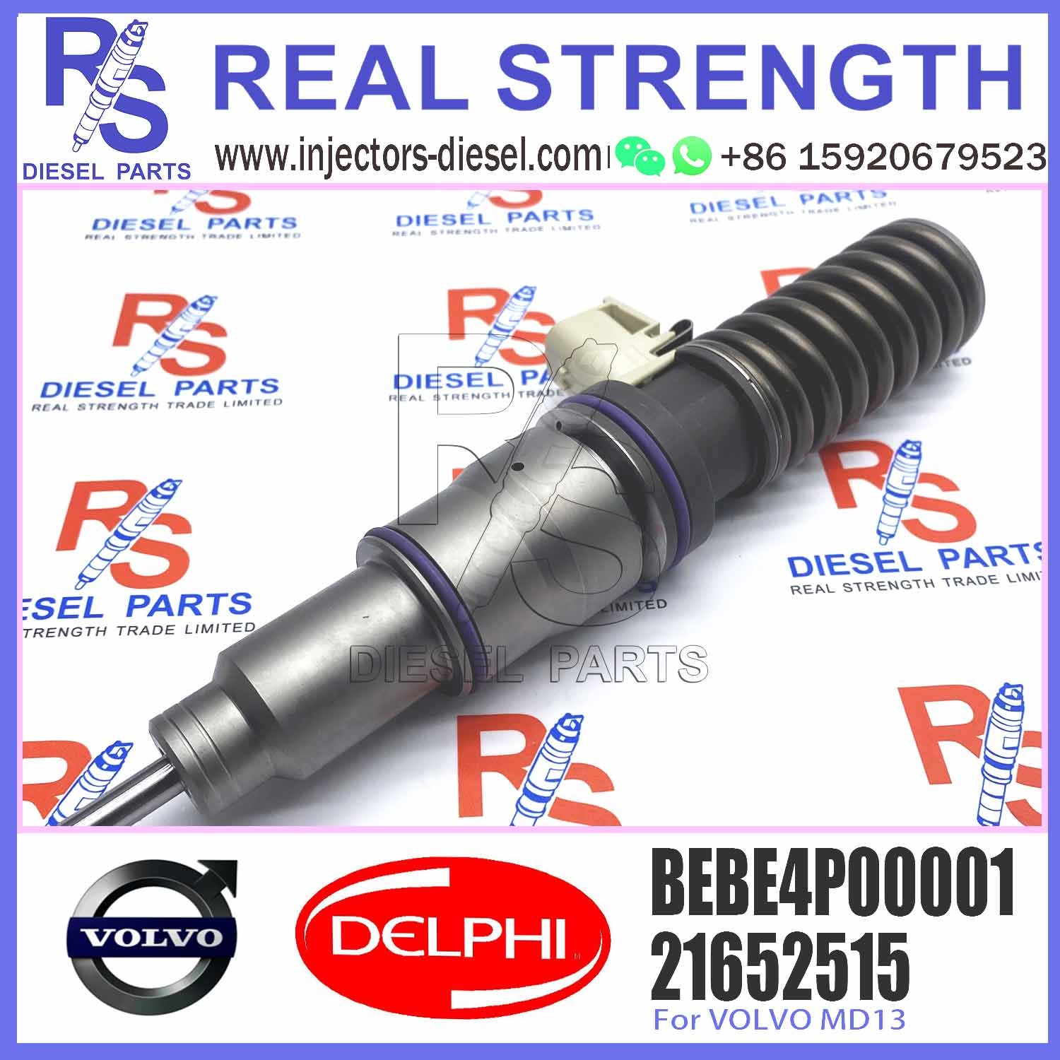 20440388 new injectors Common rail injectorfor EC360B EC460B diesel fuel injector FOR MD13 21652515 BEBE4P00001