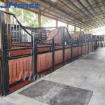 Steel Frame 2.2m Prefabricated Horse Stalls Portable Horse Stable Corrosion