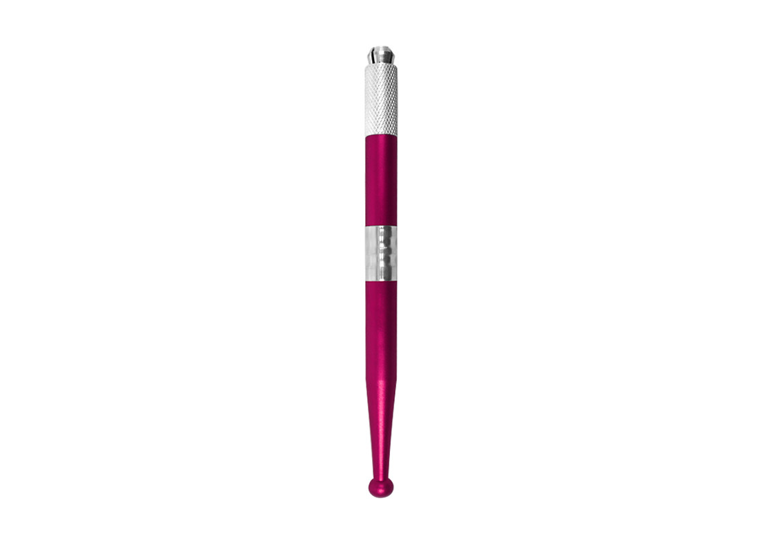 Copper Manual Eyebrow Microblading Tattoo Pens With Lock Pin Tech