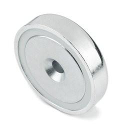 Wholesale Wholesales countersunk hole cup neodymium magnet pot magnets in Shenzhen from china suppliers