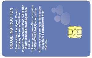 Wholesale ATMEL 24C256 Series Contact Smart Card For Hotel Key Card from china suppliers