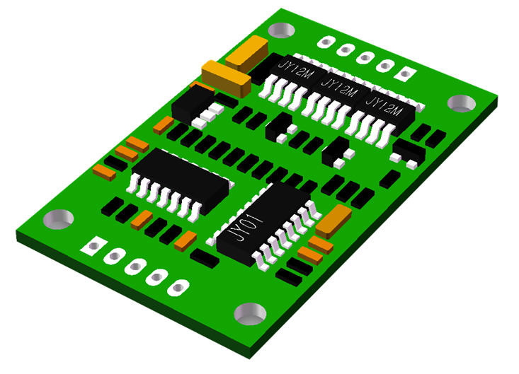 JYQD V6.7 DC12V 3A Sensorless BLDC Driver Board PWM Control