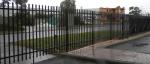 garrison Fence Steel Tubular 2100mm x 2400mm spear 25mm x 25mm