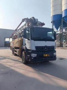 Wholesale Mercedes Benz chassis Concrete boom pump 52m price 2021 original equipment from china suppliers