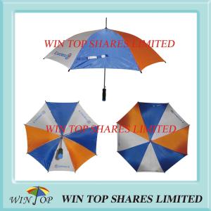Wholesale 3 Colors Auto Stick E. Leclerc Umbrella with EVA Handle from china suppliers