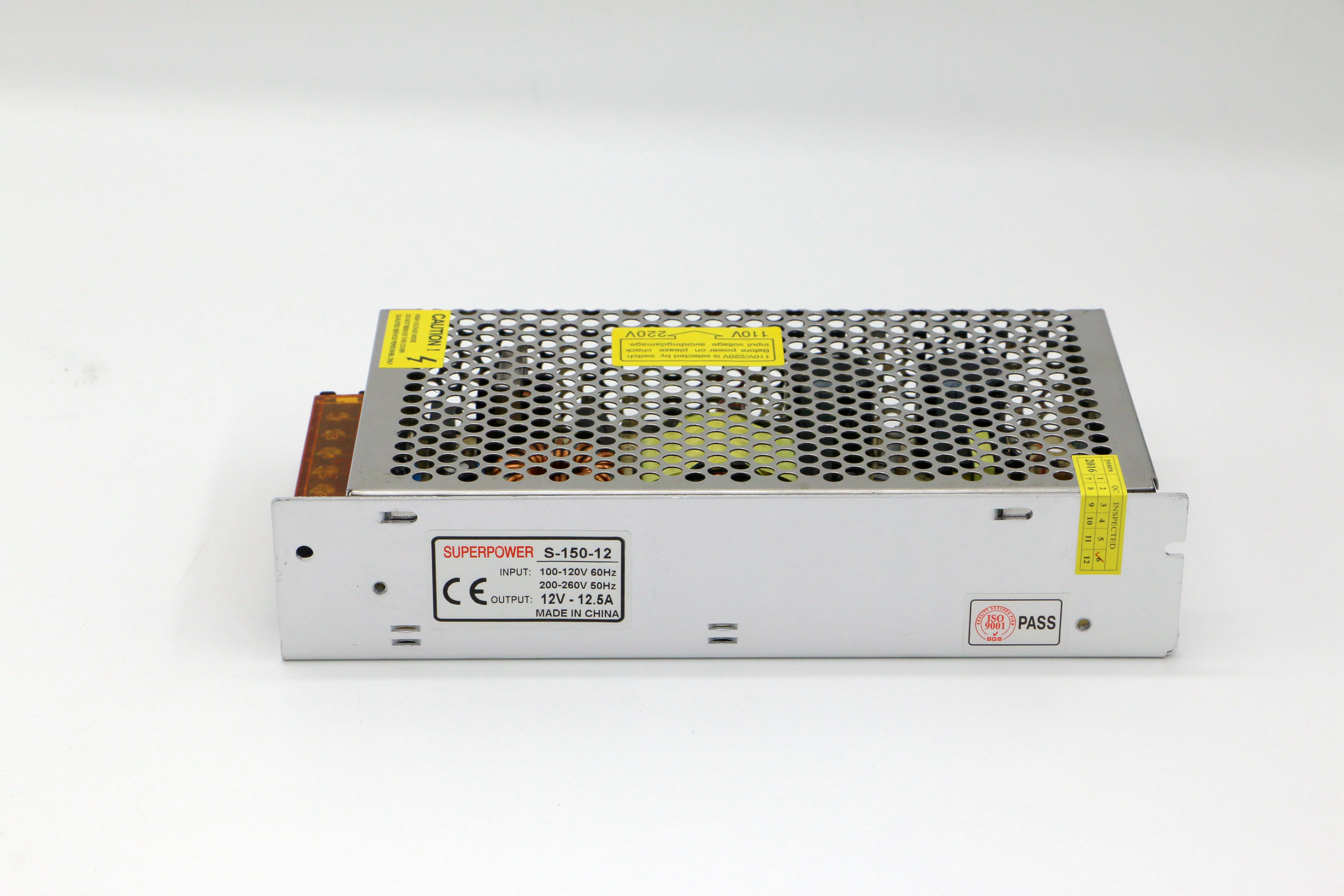 3D Printer Driver 12V12.5A150W single output SMPS with CE DC12V150W full watt Iron Case for LED Lighting Factory Outlet