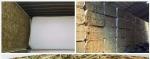 Biodegradable Woven Hay Bale Packing Cloth Non Toxic Mulituse 60 Gsm - 110 Gsm