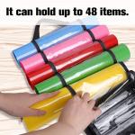 Vinyl Houseware Plastic Products Roll Organizer 48 Compartments