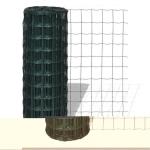 6 Gauge Welded Euro Wire Mesh Fence 4x4 Green Wire Garden Fence