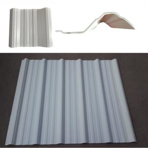 Wholesale Free Sample Blue 1130mm/1360mm/1070mm UPVC/PVC Corrugated Roof Sheet at for Stronger Roofing from china suppliers