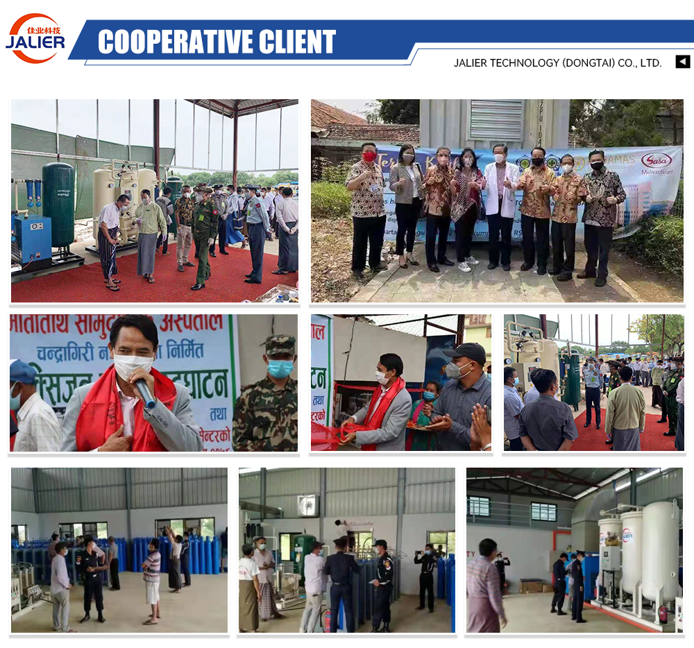 Jalier High Purity Oxygen Generator Customized Solutions for Oxygen Cylinder Filling