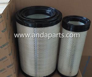 Wholesale Good Quality Air Filter For Kobelco SK220-10 YN11P00072S006 YN11P00072S007 from china suppliers