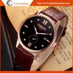 066A Rose Gold Roma Marks Stainless Steel Caseback Watch Quartz Movement Japan