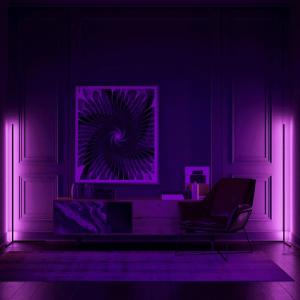 Wholesale Modern RGB Floor Lamps Floor Lights Interior Atmosphere Lamp Colourful corner floor lamp（WH-MFL-01) from china suppliers