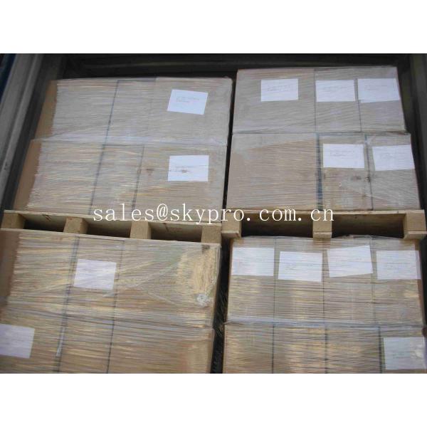 Black 3mm Thick Rubber Floor Matting Sheet Anti-slip Fine Ribbed Corrugated