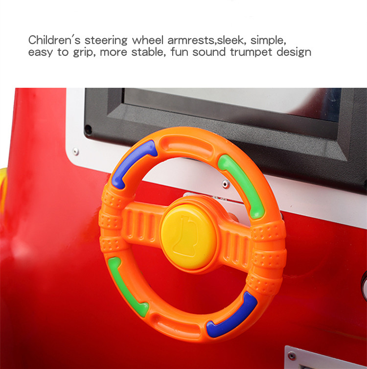 Children Amusement Car Arcade Game Kiddie Ride Coin Operated For Shopping Mall