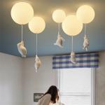 Modern LED balloon Ceiling Lights Warm Cartoon Bear Ceiling lamp Kids room