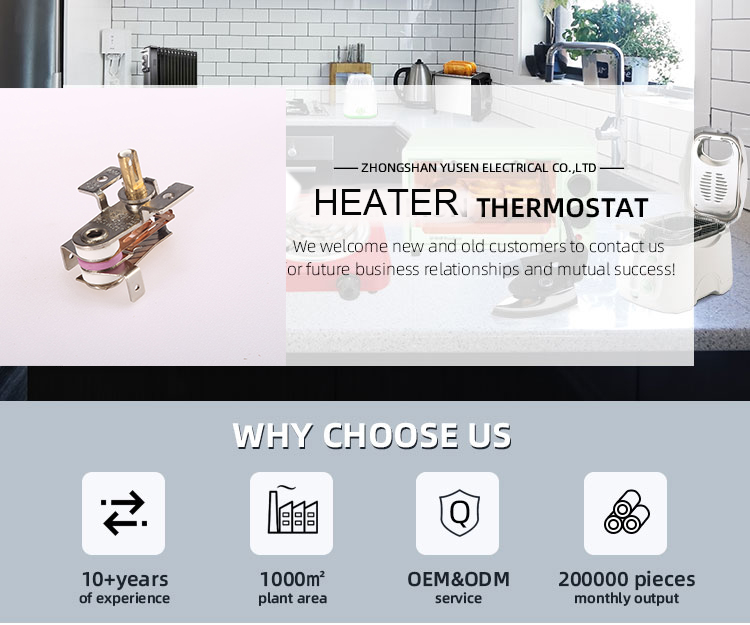 Household Mechanical Manual Temperature Controller Heater Thermostat KST Thermostat