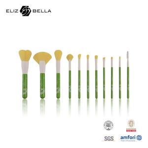 Wholesale 11pcs Private Label Makeup Brush Aluminium Ferrule Synthetic Hair Cosmetic Brushes Kit from china suppliers