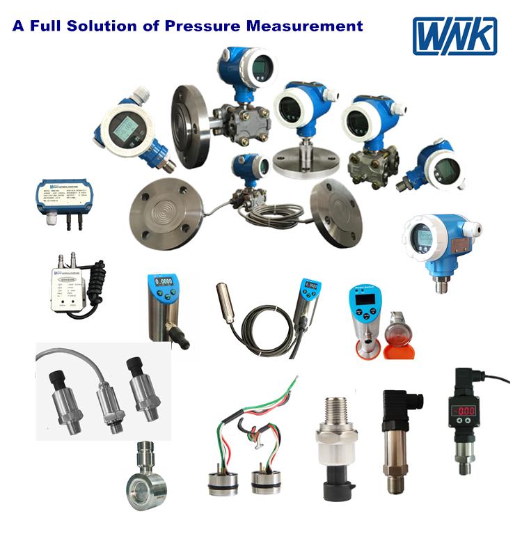 WNK Dry Air Differential Pressure Sensor I2C With Aluminum Housing For Wind