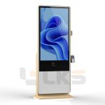 55 Inch Indoor Floor Standing LCD Digital Signage Touch Screen Advertising