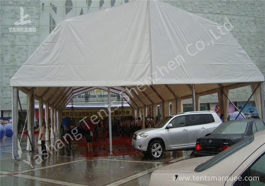 Double Pitch Roof Hard Extruded Aluminium Frame Tents , 15 x 40M Outdoor Party Tents