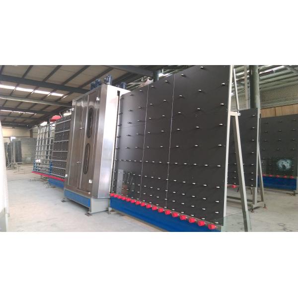 1800x2500Mm Vertical Low - E automatic glass washer Machine high Washing Speed
